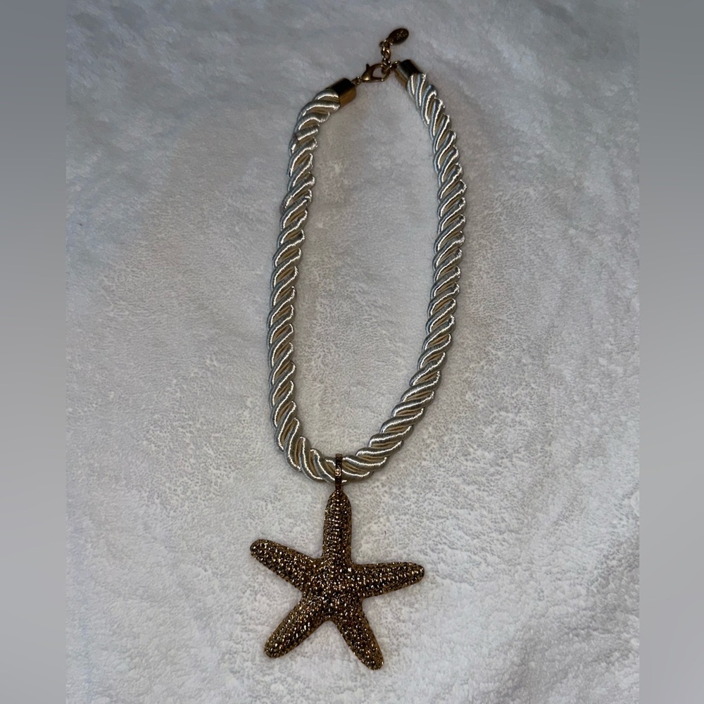 Zara Silver and Gold Starfish Necklace